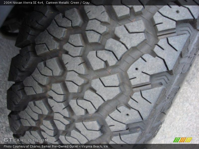 Canteen Metallic Green / Gray 2004 Nissan Xterra SE 4x4