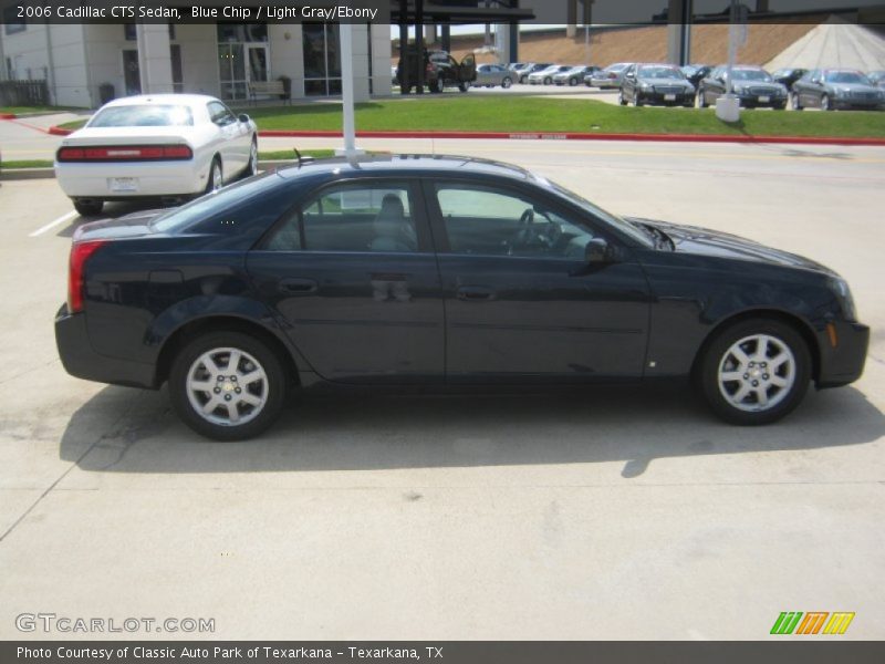 Blue Chip / Light Gray/Ebony 2006 Cadillac CTS Sedan