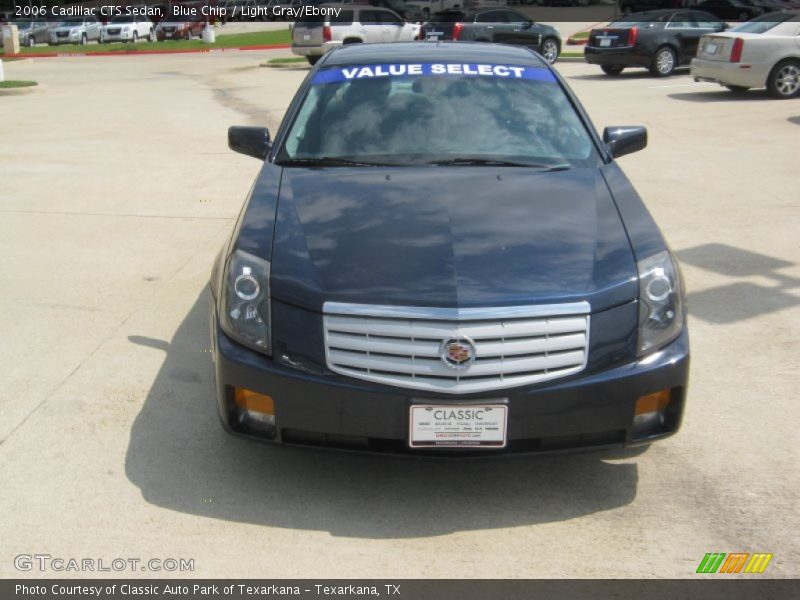 Blue Chip / Light Gray/Ebony 2006 Cadillac CTS Sedan