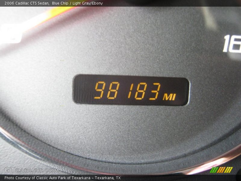 Blue Chip / Light Gray/Ebony 2006 Cadillac CTS Sedan