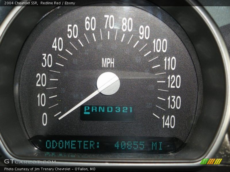 Redline Red / Ebony 2004 Chevrolet SSR