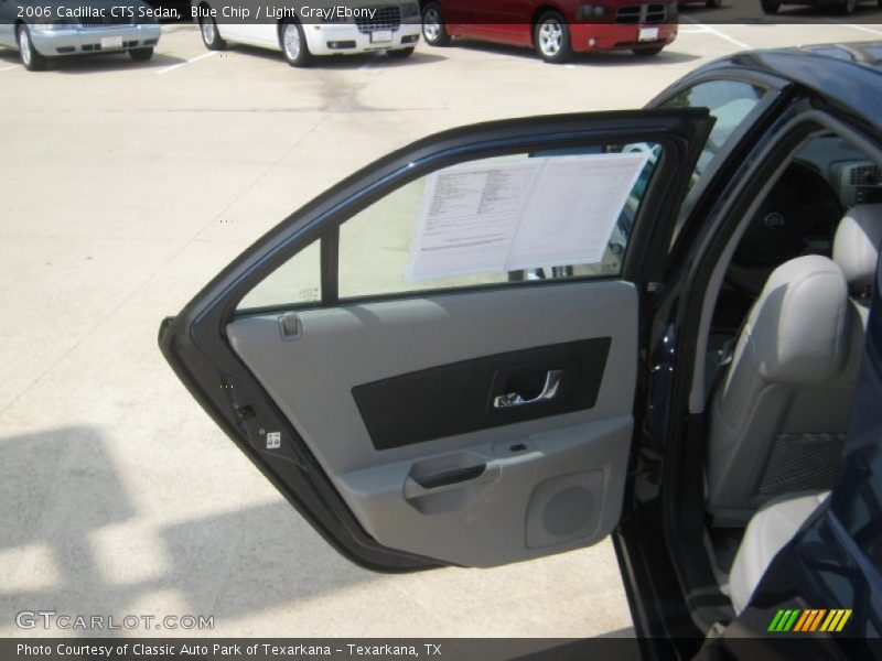 Blue Chip / Light Gray/Ebony 2006 Cadillac CTS Sedan