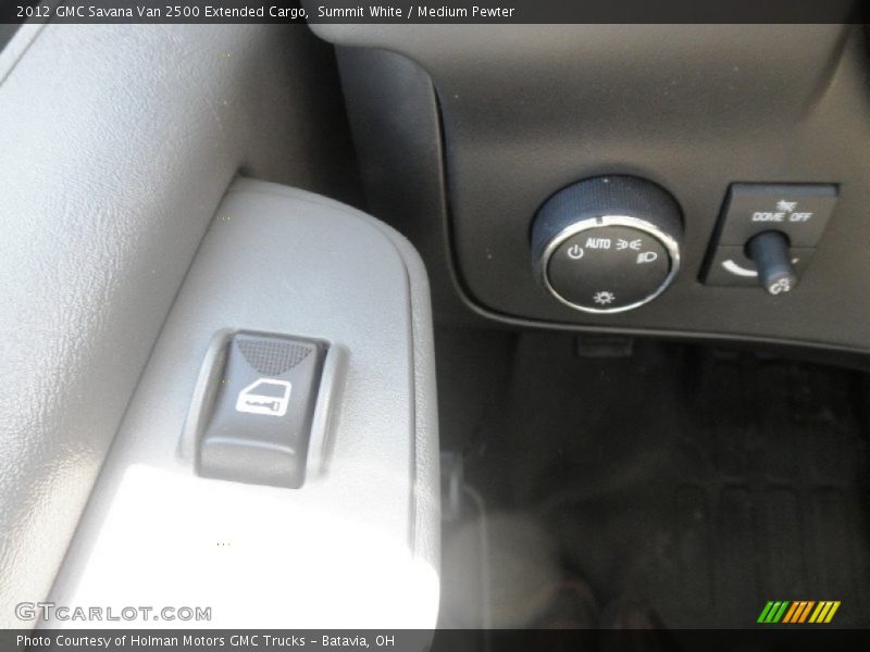 Summit White / Medium Pewter 2012 GMC Savana Van 2500 Extended Cargo