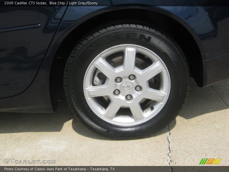 Blue Chip / Light Gray/Ebony 2006 Cadillac CTS Sedan