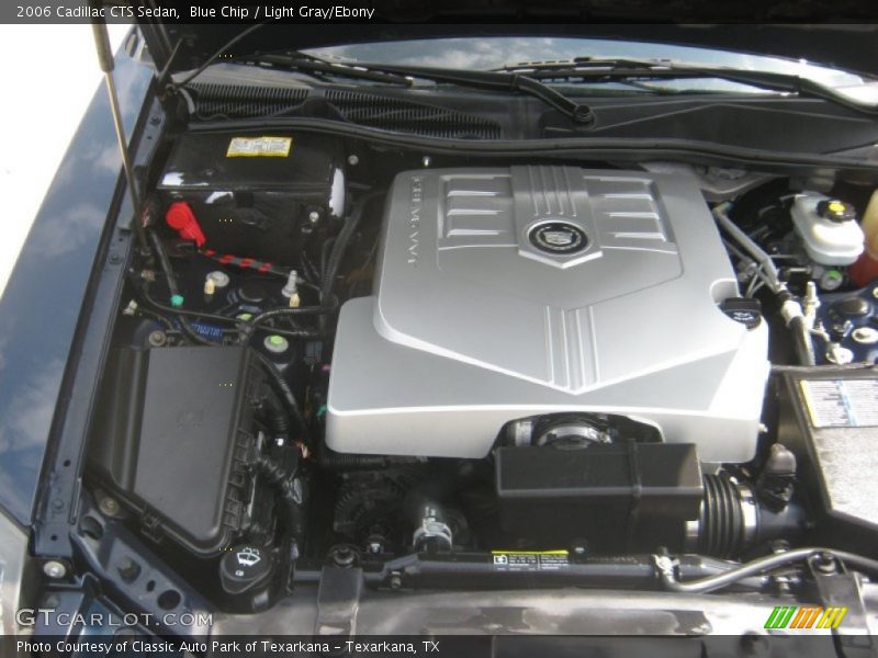 Blue Chip / Light Gray/Ebony 2006 Cadillac CTS Sedan
