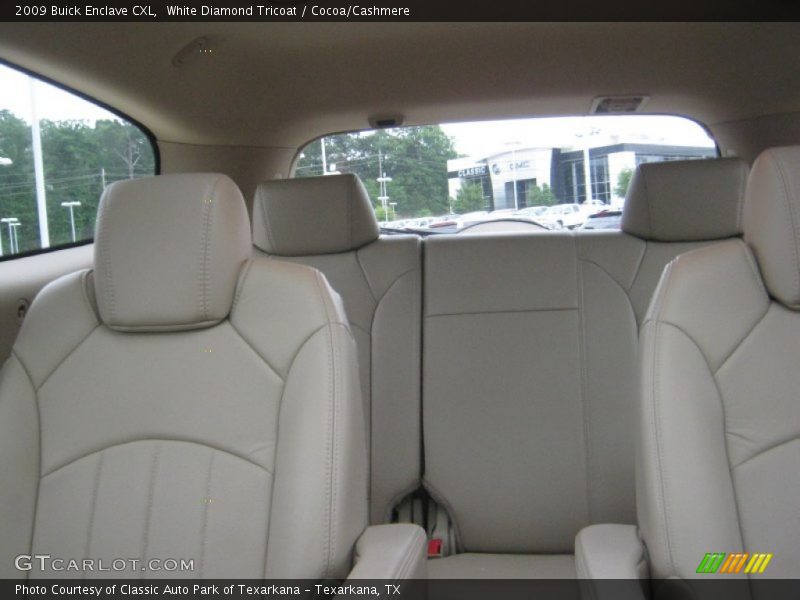 White Diamond Tricoat / Cocoa/Cashmere 2009 Buick Enclave CXL