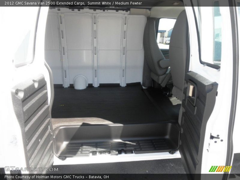 Summit White / Medium Pewter 2012 GMC Savana Van 2500 Extended Cargo
