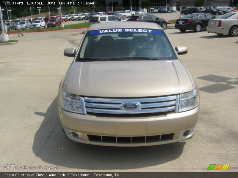 Dune Pearl Metallic / Camel 2008 Ford Taurus SEL