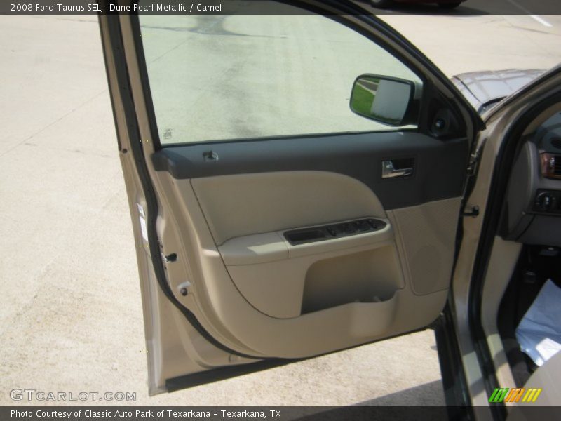 Dune Pearl Metallic / Camel 2008 Ford Taurus SEL