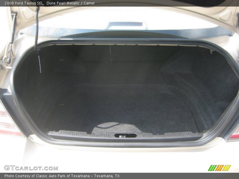 Dune Pearl Metallic / Camel 2008 Ford Taurus SEL