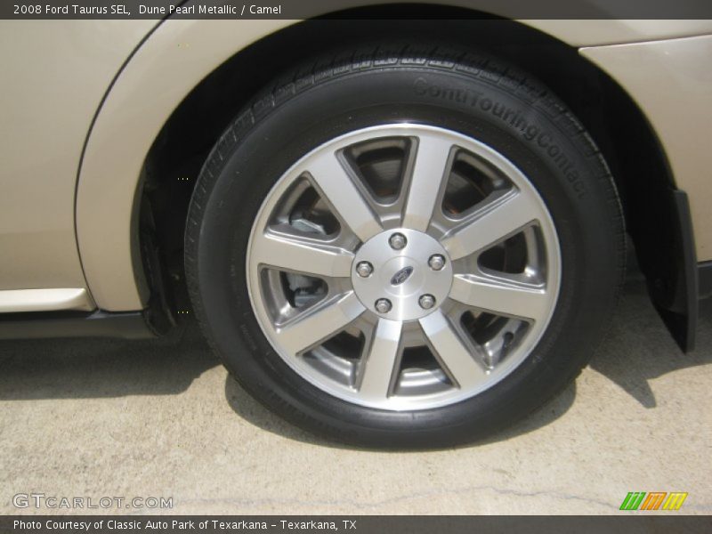 Dune Pearl Metallic / Camel 2008 Ford Taurus SEL