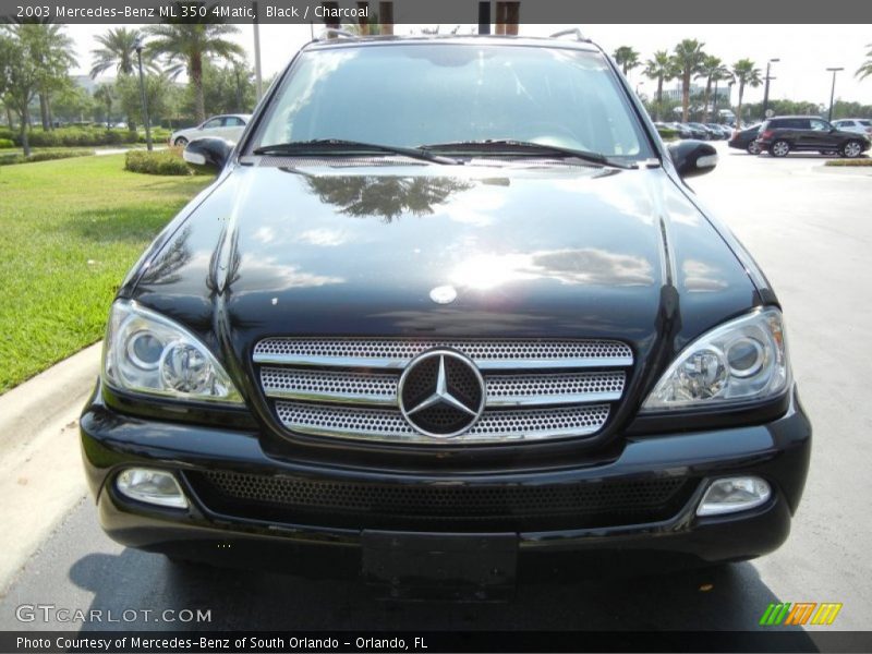 Black / Charcoal 2003 Mercedes-Benz ML 350 4Matic