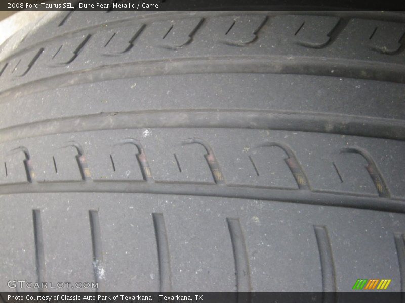 Dune Pearl Metallic / Camel 2008 Ford Taurus SEL