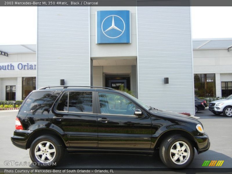Black / Charcoal 2003 Mercedes-Benz ML 350 4Matic
