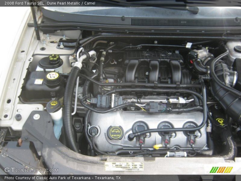 Dune Pearl Metallic / Camel 2008 Ford Taurus SEL