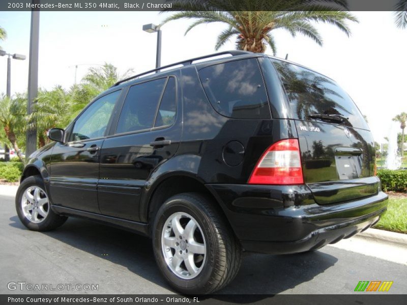 Black / Charcoal 2003 Mercedes-Benz ML 350 4Matic