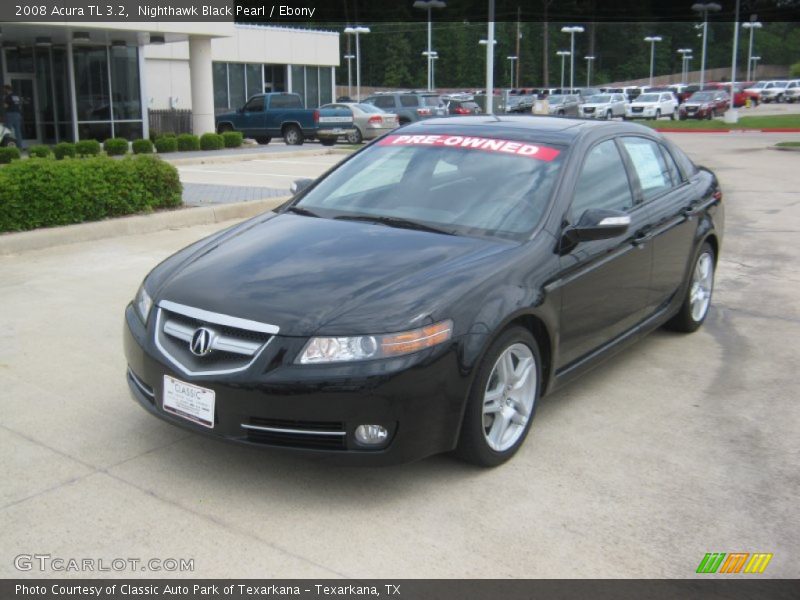 Nighthawk Black Pearl / Ebony 2008 Acura TL 3.2