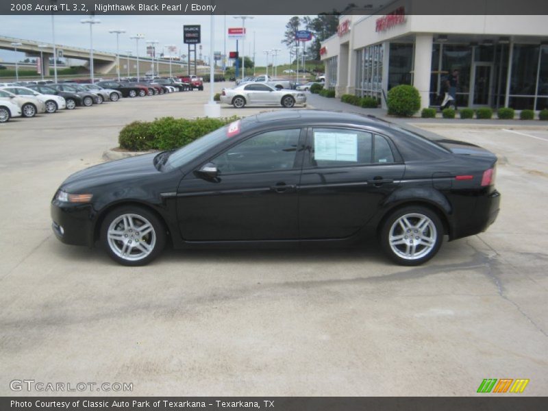 Nighthawk Black Pearl / Ebony 2008 Acura TL 3.2