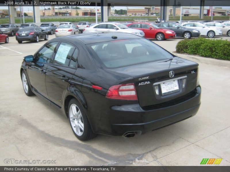 Nighthawk Black Pearl / Ebony 2008 Acura TL 3.2