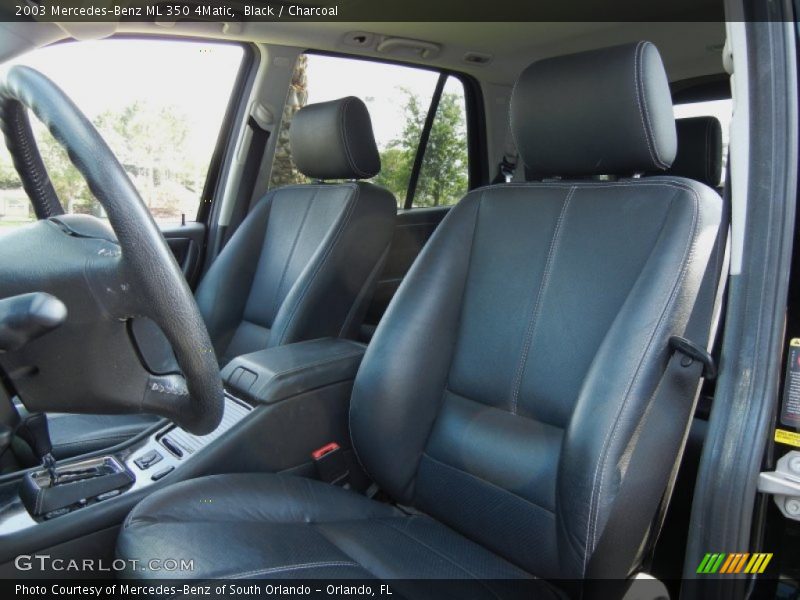Black / Charcoal 2003 Mercedes-Benz ML 350 4Matic