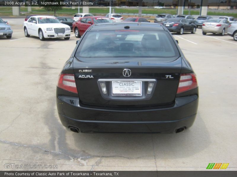 Nighthawk Black Pearl / Ebony 2008 Acura TL 3.2
