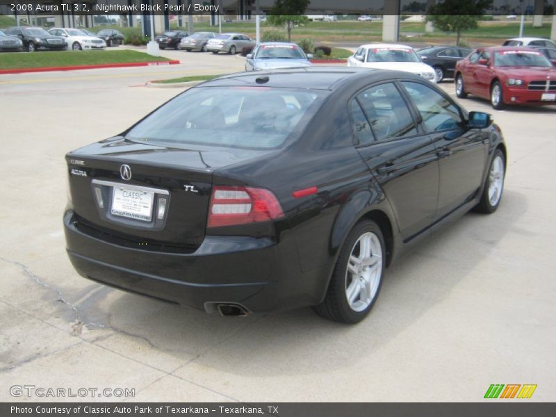 Nighthawk Black Pearl / Ebony 2008 Acura TL 3.2