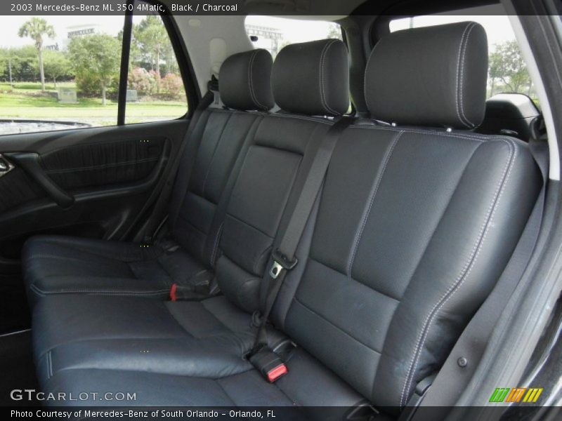 Black / Charcoal 2003 Mercedes-Benz ML 350 4Matic