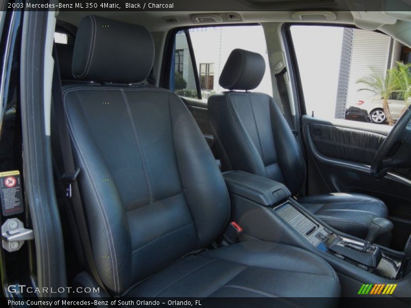 Black / Charcoal 2003 Mercedes-Benz ML 350 4Matic