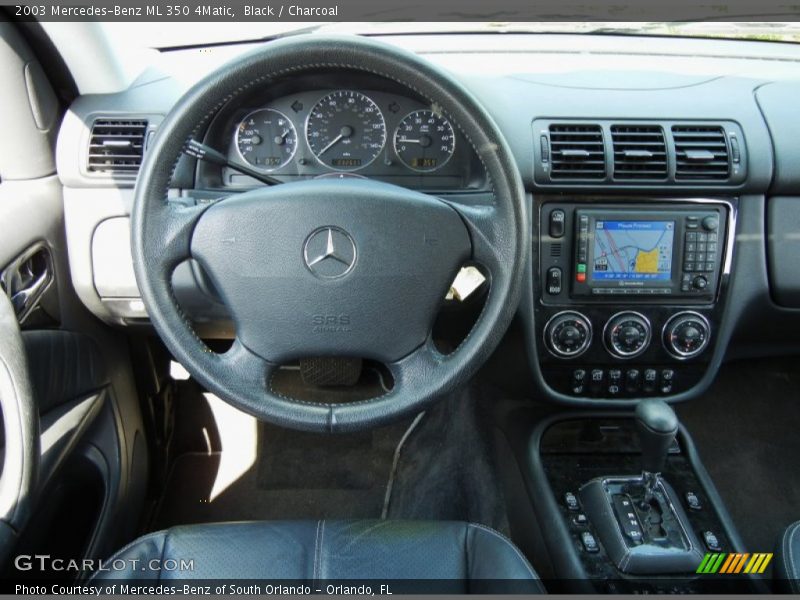 Black / Charcoal 2003 Mercedes-Benz ML 350 4Matic