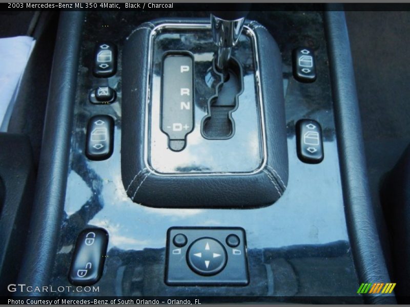 Black / Charcoal 2003 Mercedes-Benz ML 350 4Matic