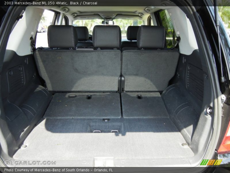 Black / Charcoal 2003 Mercedes-Benz ML 350 4Matic