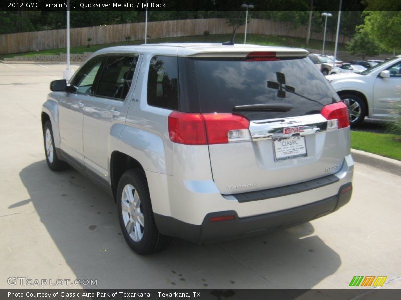 Quicksilver Metallic / Jet Black 2012 GMC Terrain SLE