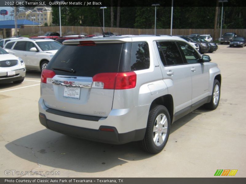 Quicksilver Metallic / Jet Black 2012 GMC Terrain SLE