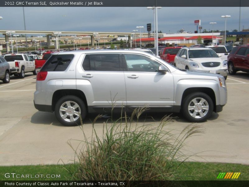 Quicksilver Metallic / Jet Black 2012 GMC Terrain SLE