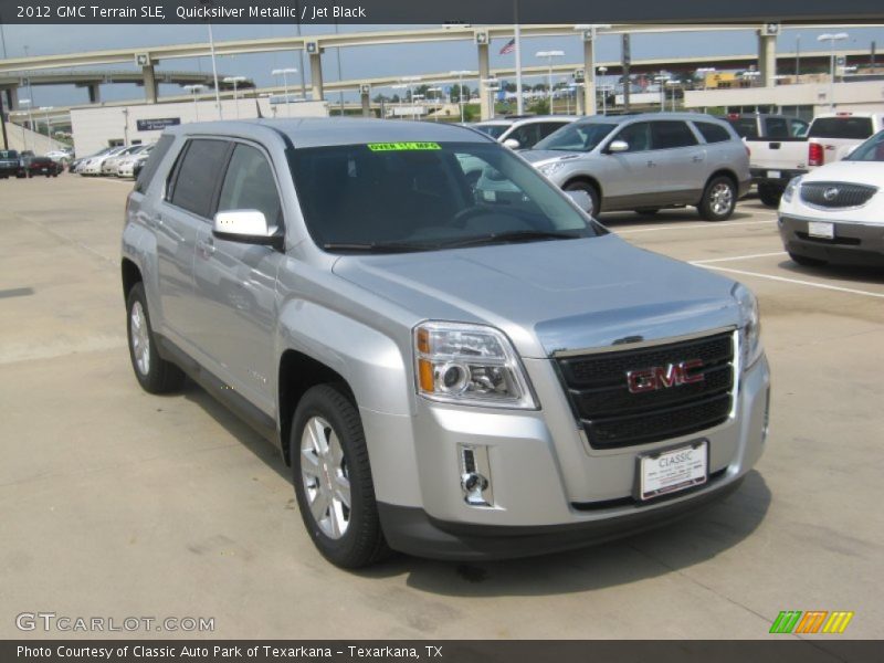 Quicksilver Metallic / Jet Black 2012 GMC Terrain SLE