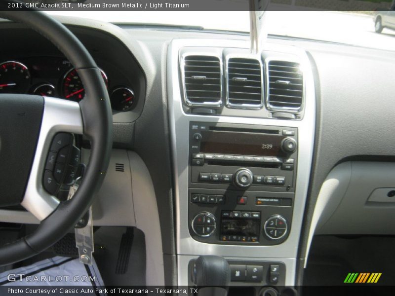 Medium Brown Metallic / Light Titanium 2012 GMC Acadia SLT
