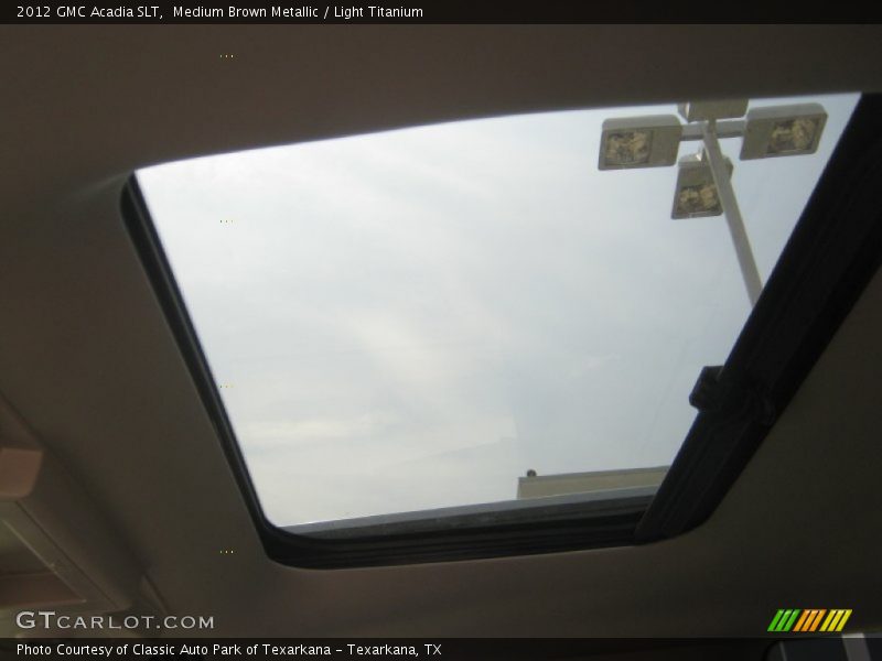 Medium Brown Metallic / Light Titanium 2012 GMC Acadia SLT