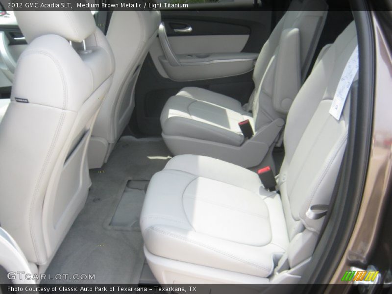 Medium Brown Metallic / Light Titanium 2012 GMC Acadia SLT