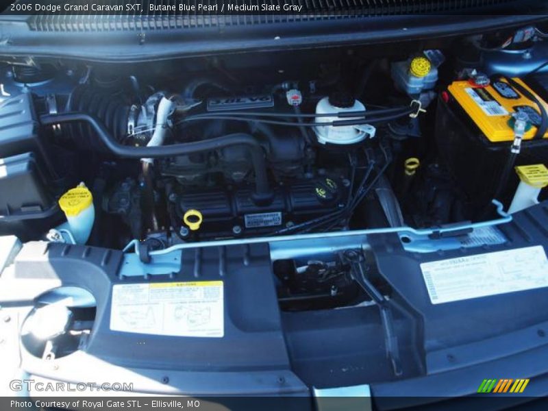 Butane Blue Pearl / Medium Slate Gray 2006 Dodge Grand Caravan SXT