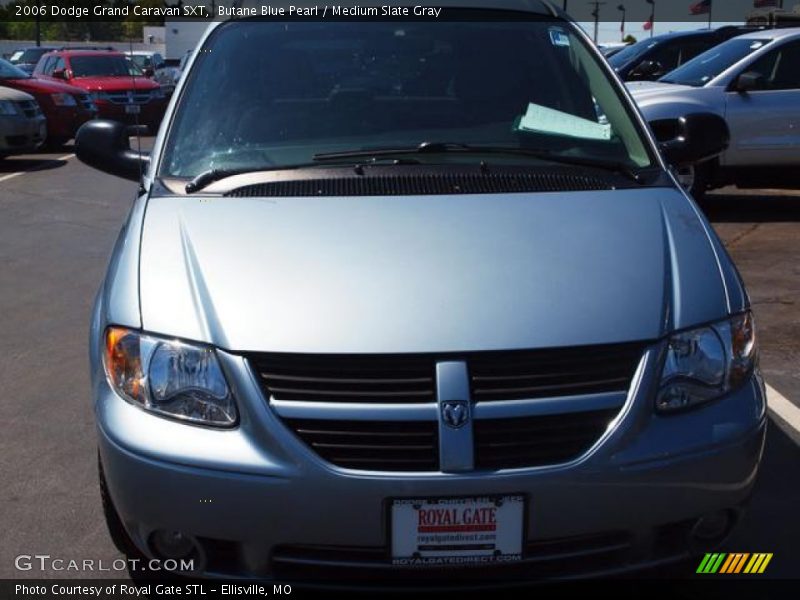 Butane Blue Pearl / Medium Slate Gray 2006 Dodge Grand Caravan SXT