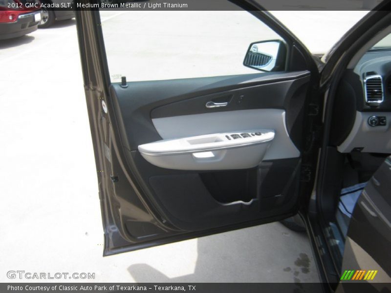 Medium Brown Metallic / Light Titanium 2012 GMC Acadia SLT