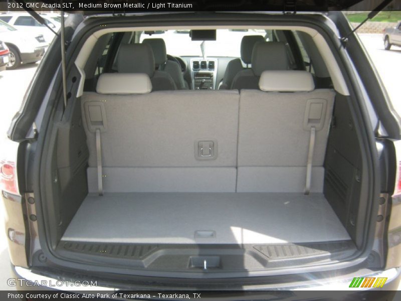 Medium Brown Metallic / Light Titanium 2012 GMC Acadia SLT