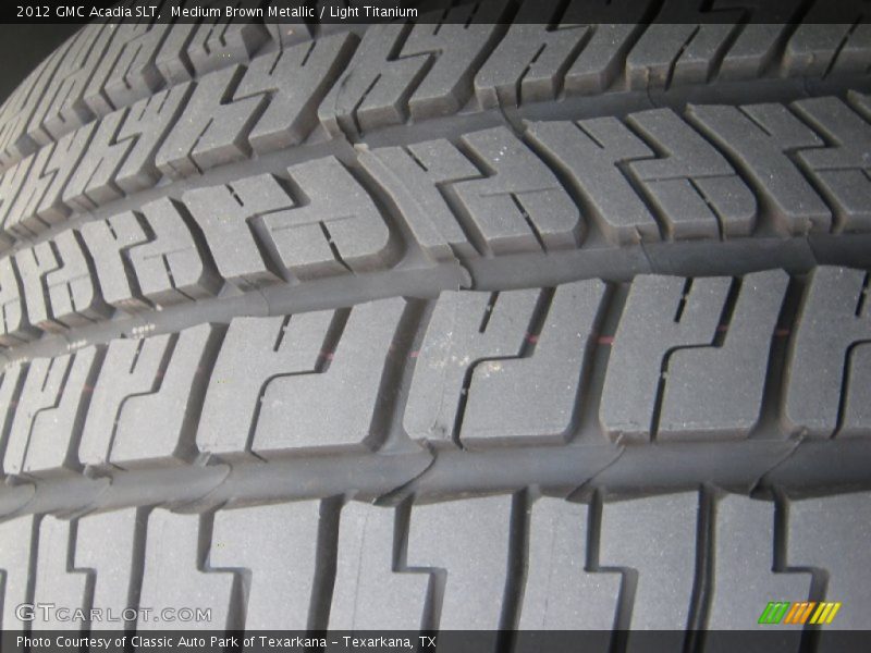 Medium Brown Metallic / Light Titanium 2012 GMC Acadia SLT