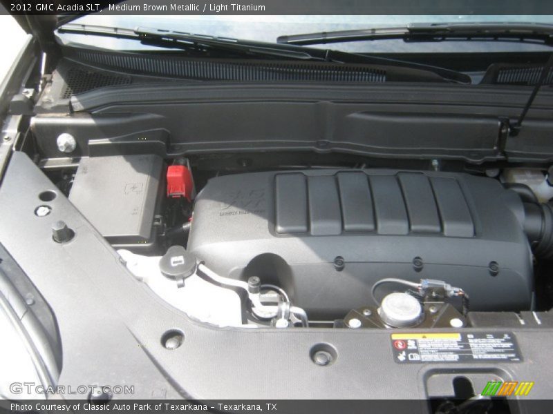 Medium Brown Metallic / Light Titanium 2012 GMC Acadia SLT