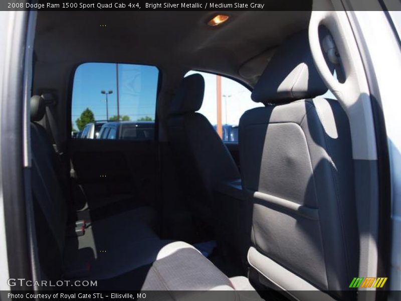Bright Silver Metallic / Medium Slate Gray 2008 Dodge Ram 1500 Sport Quad Cab 4x4