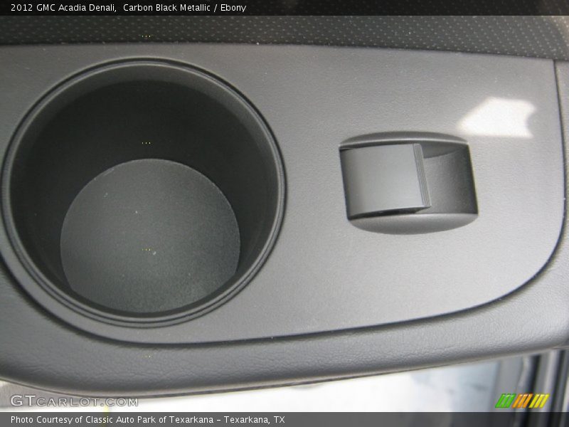 Carbon Black Metallic / Ebony 2012 GMC Acadia Denali