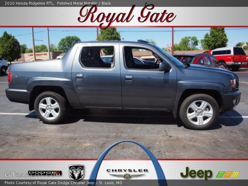 Polished Metal Metallic / Black 2010 Honda Ridgeline RTL