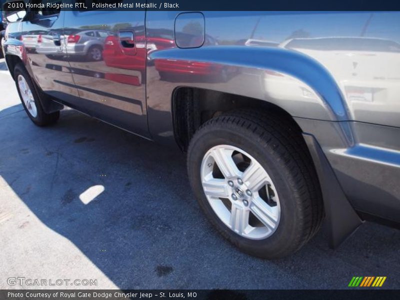 Polished Metal Metallic / Black 2010 Honda Ridgeline RTL