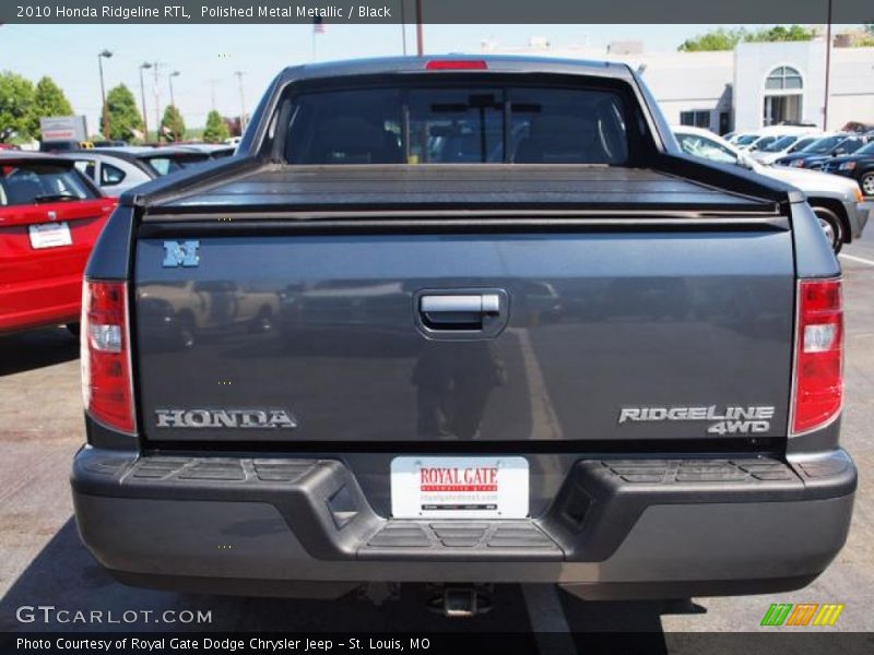 Polished Metal Metallic / Black 2010 Honda Ridgeline RTL