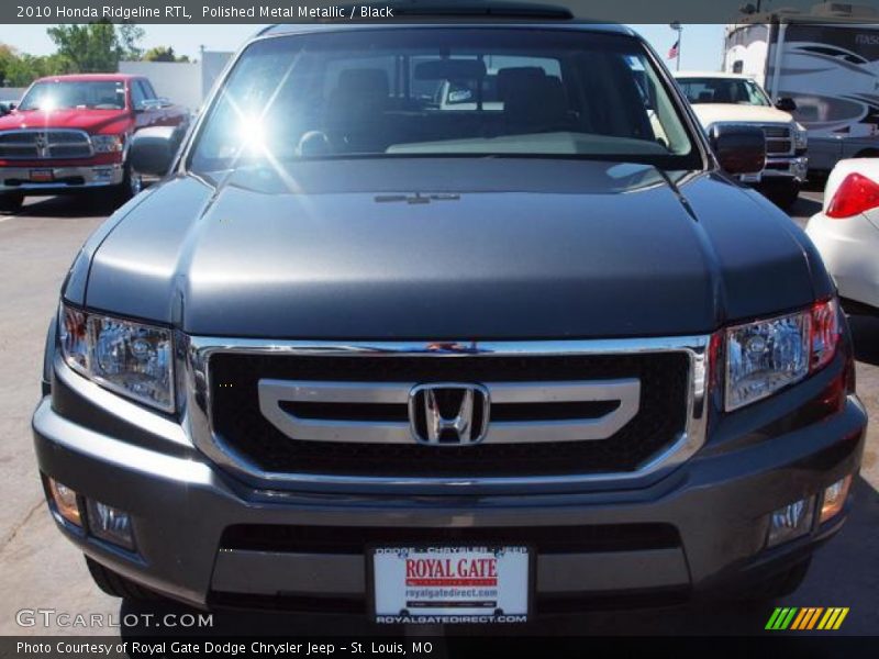 Polished Metal Metallic / Black 2010 Honda Ridgeline RTL